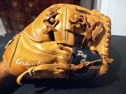Guante de béisbol Mizuno Global Elite 11,5" GGE 60FPV RARO precurvo excelente estado - Imagen 6 de 10