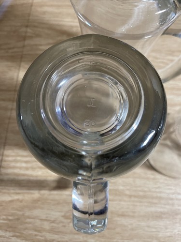 Libbey clear heavy beer mug 5297 handle Ice cream Float glass Root - Picture 4 of 9