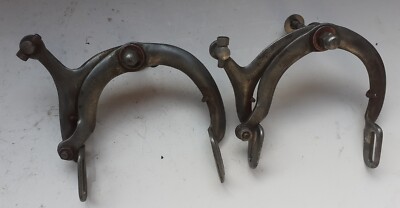 Paar Bremssättel Fahrrad Herren Sport gemarkt FIDES Bianchi Legnano Gloria