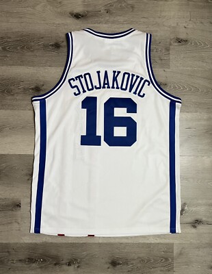 Reebok Sacramento Kings HWC Jersey Authentic Peja Stojakovic