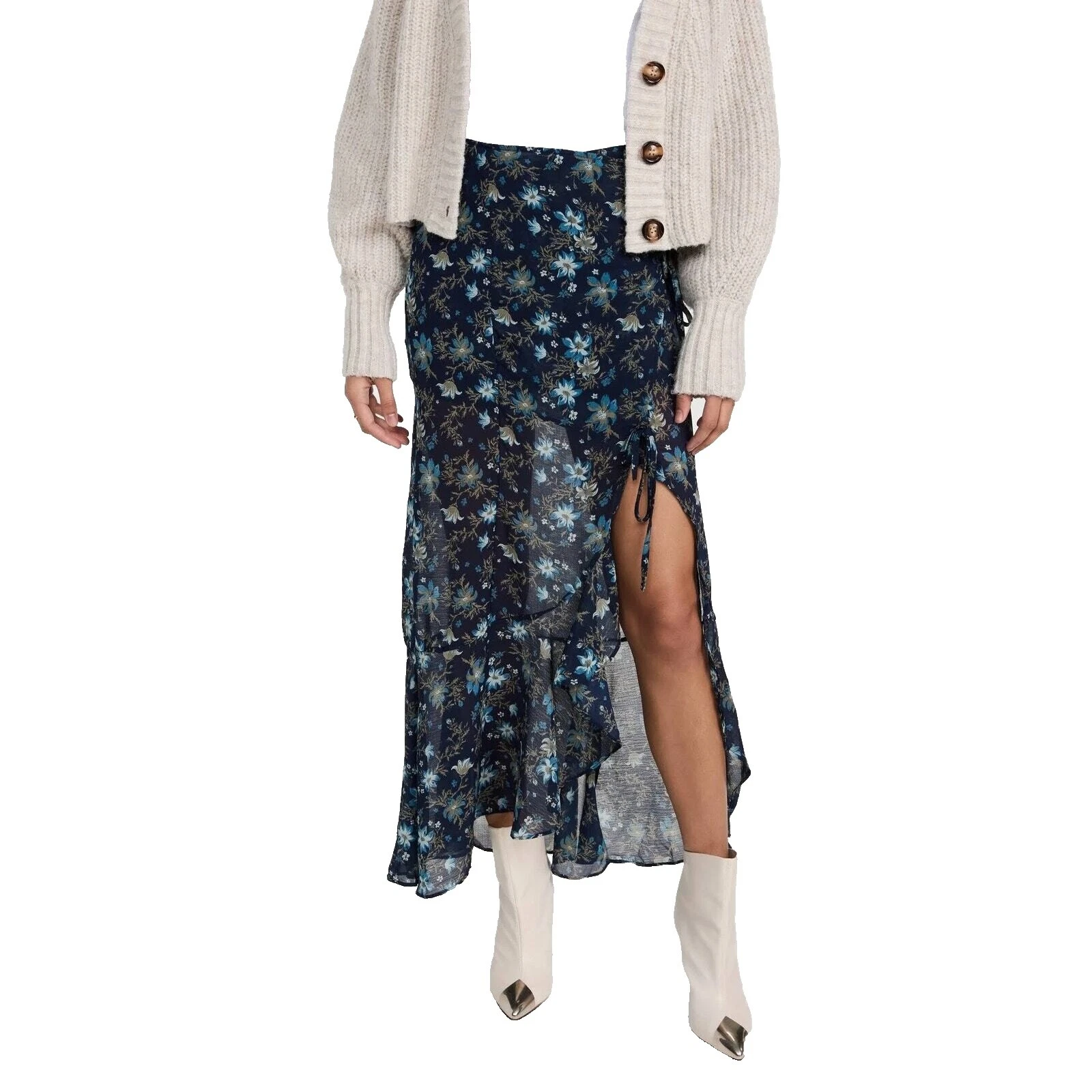 Lápiz y Recto Floral Free People Faldas para mujer