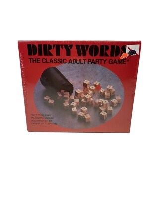 New Sealed - Dirty Words Dice Classic Adult Party Game Naughty Funny Sentences