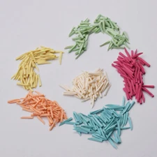 100Pcs Dental Composite Contoured Interdental Disposable Wooden Wedges 6 Sizes