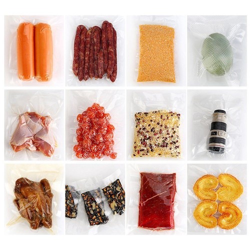 4 rollos bolsas de almacenamiento sellador al vacío 8""x50'/11""x50' sello de alimentos 4 mil gran ahorro - Imagen 2 de 14