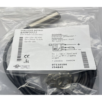 1PCS New For BALLUFF BAW0022 BAW M18ME-UAC50B-BP03 Proximity Switch Sensor