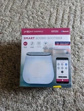 Project Nursery Bluetooth Smart Sound Soother with Multi-Color Nightlight Alexa