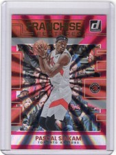 Pascal Siakam 2022 23 Donruss Franchise Feature Pink Parallel SP #04/50