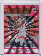 Pascal Siakam 2022 23 Donruss Franchise Feature Pink Parallel SP #04/50
