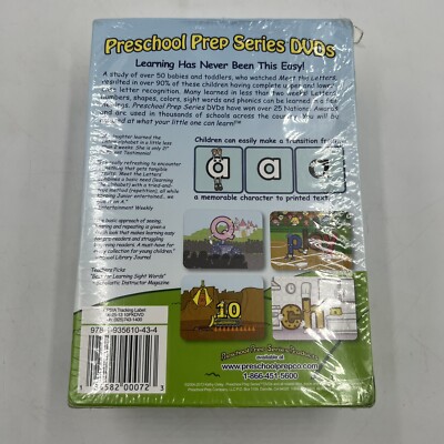 英語DVD Preschool Prep Collection 10枚組 DVD Preschool Prep Company 10 DVD Collection Boxed Set Letters