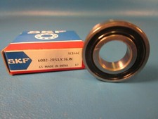 SKF 6002 2RS1 C3 GJN,Radial/Deep Groove Ball Bearing, Double Sealed, 6002 2RS C3