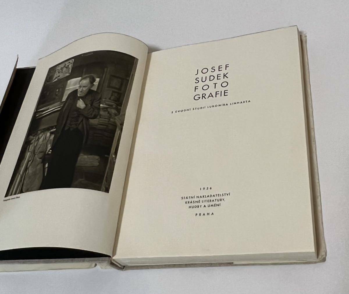 Josef Sudek Fotografie / 1956 1st Edition Photobook Art