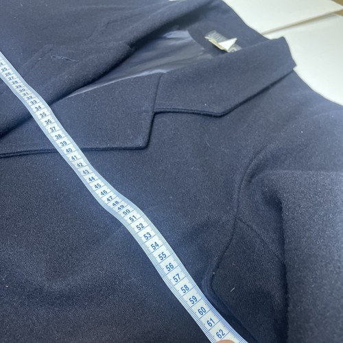 SABA Pure Wool Long Sleeve Longline Coat Jacket Blazer Size 16. Vintage - Picture 3 of 12