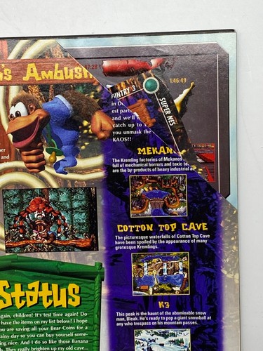 Nintendo Power NOV 1996 VOL 90 Dixie Kong’s Double Trouble + Mail Away Inserts - Picture 8 of 13