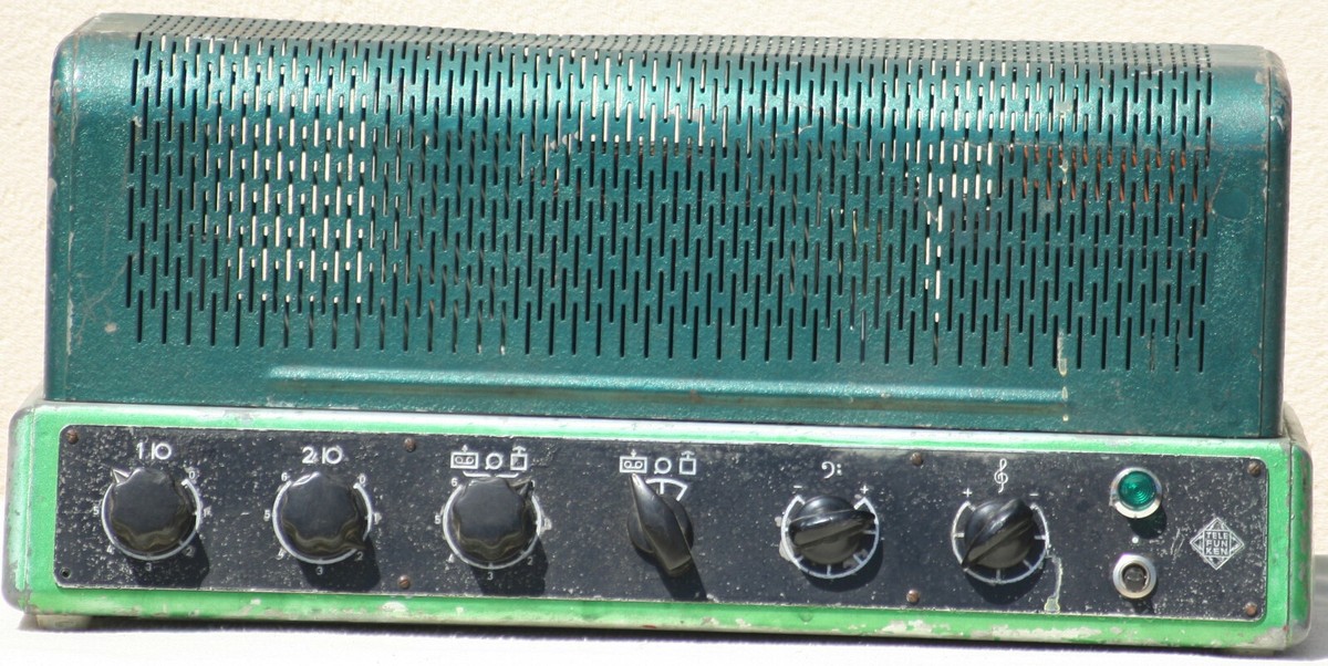 TELEFUNKEN TUBE AMPLIFIER ELA V311 EL156 PP 1950's VINTAGE
