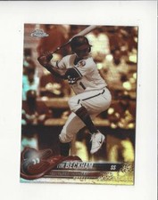 2018 Topps Chrome Baseball Sepia Refractor Singles - You Choose