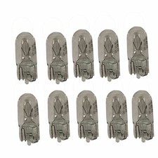 504 CAPLESS CAR AUTO DASHBOARD DASH PANEL LIGHT BULBS BULB 12V 3W  QTY 10 