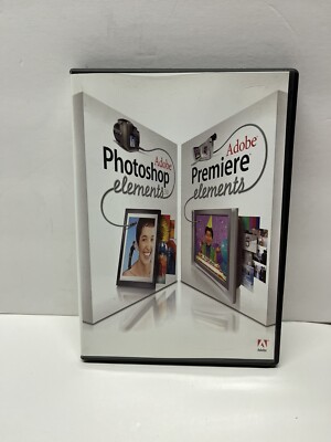 Adobe Photoshop Elements 3.0 AND Adobe Premiere Elements for XP