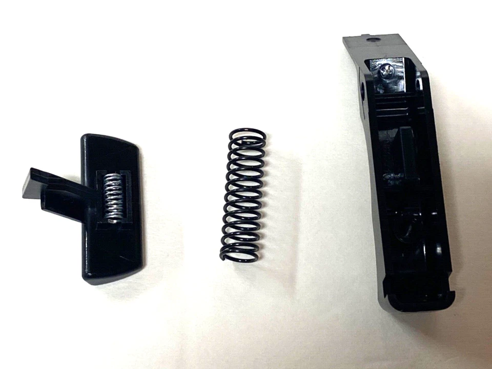 Gatillo genuino Black & Decker OEM con botón de bloqueo y resorte para LST201 LST300 Foto 2 de 4