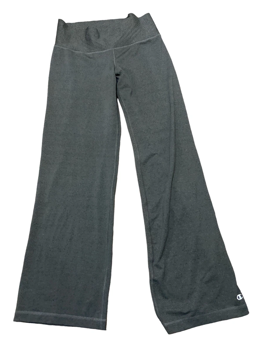 Champion Womens Gray Athletic Pull on Bootcut Sweatpants Medium