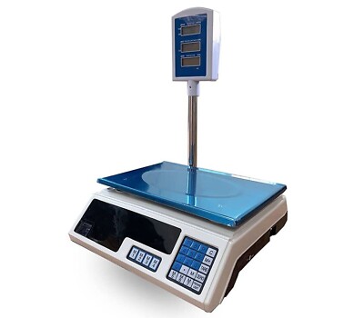 Bilancia Elettronica Da Banco Digitale | Doppio Display | Portata 40kg - Foto 12