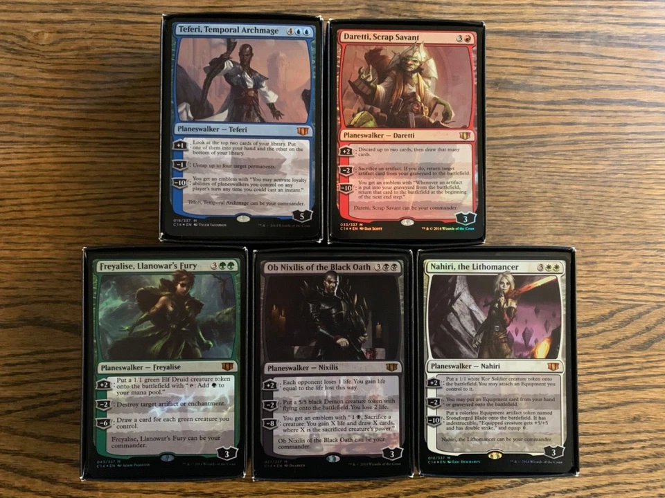 Commander 2014 Complete 5 Deck Set *Sealed Cards* MTG - Image 2 of 3