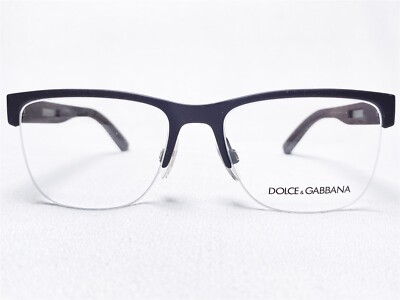 NEW Dolce & Gabbana DG 1272 1274 Brown Rubber Eyeglasses 53/18/145 Box Set NEW Dolce & Gabbana DG 1272 1274 Brown Rubber Eyeglasses 53  main image 4