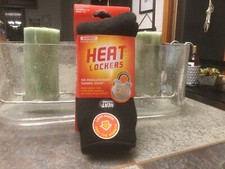 HEAT LOCKERS SOCKS WARMEST SHOE SZ. WOMENS 5-9 MENS 4-8 LOCKS IN THE HEAT NIP