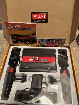 ATARI FLASHBACK Retro Game Console 2 Joysticks 20 games + SABOTEUR NEW ...