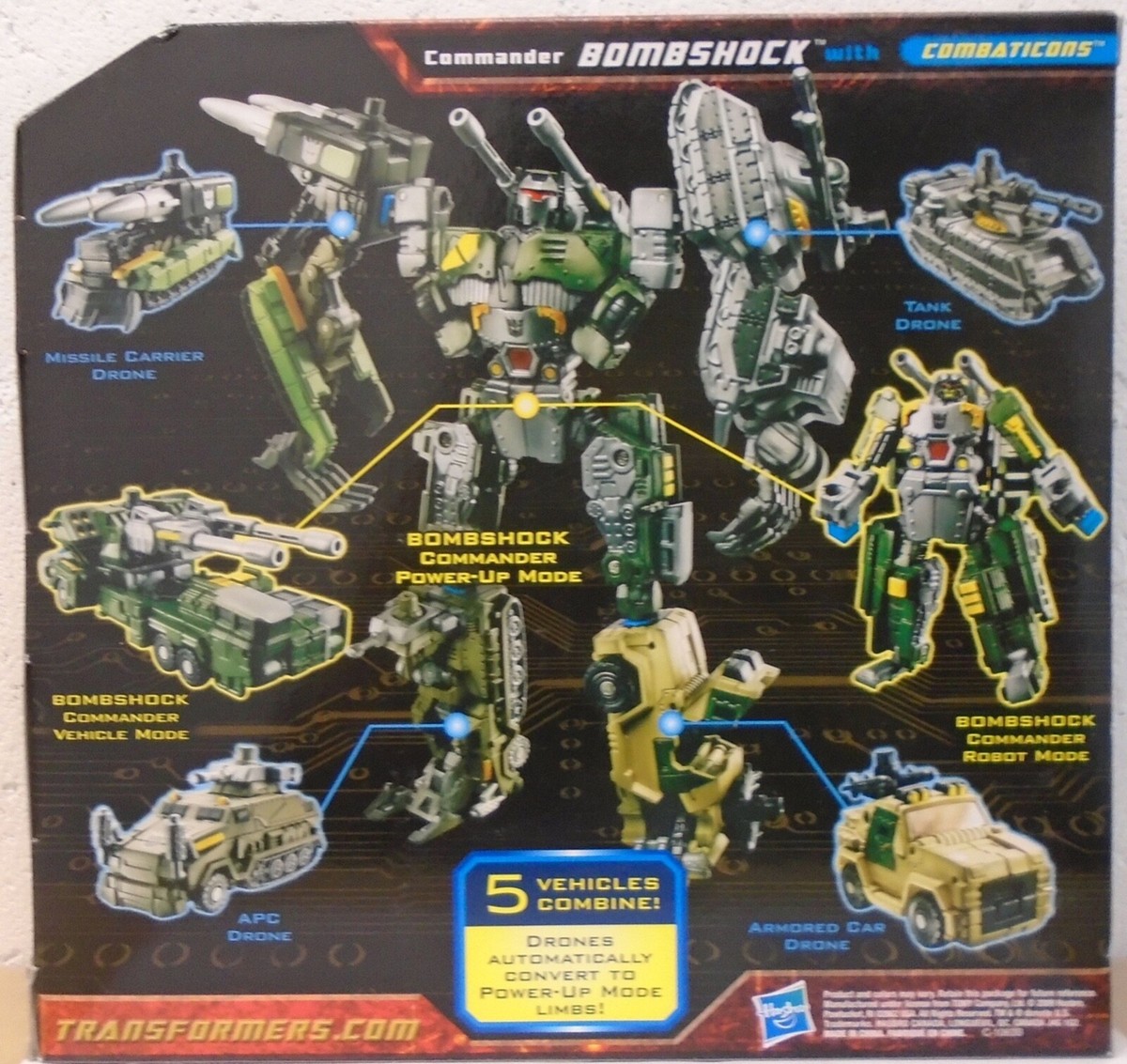 Transformers Power Core Combiners Bombshock Combaticons
