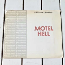 1980 MOTEL HELL Movie Press Kit – Folder + 13 Photos, Notes HORROR Cult Classic