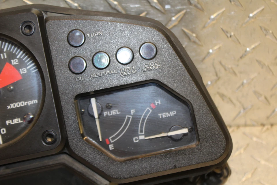 1991 HONDA INTERCEPTOR 750 VFR750F SPEEDO TACH ДАТЧИКИ КЛАСТЕР ODO: 48 456 МИЛЬ - Изображение 4 из 4