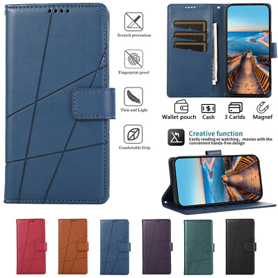 For Motorola MOTO G POWER 2022 2023 Multi Card Leather Stand