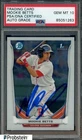 Mookie Betts Signed 2014 Bowman Chrome #BCP109 Red Sox RC Rookie PSA/DNA AUTO 10