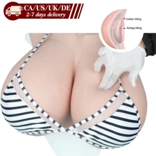 Z Cup Huge Boobs S Cup Silicone Breast Forms Breastplate Crossdresser Drag Queen