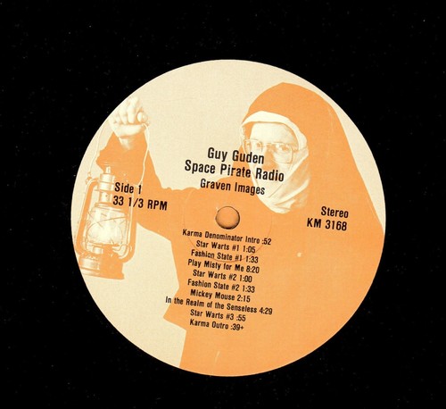 Guy Guden(Space Pirate Radio)LP Vinyl Record/1978 - Picture 4 of 4