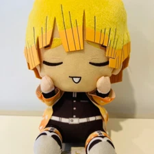 Demon Slayer Kimetsu No Yaiba Zenitsu Plush Doll Stuffed Animal Banpresto Large