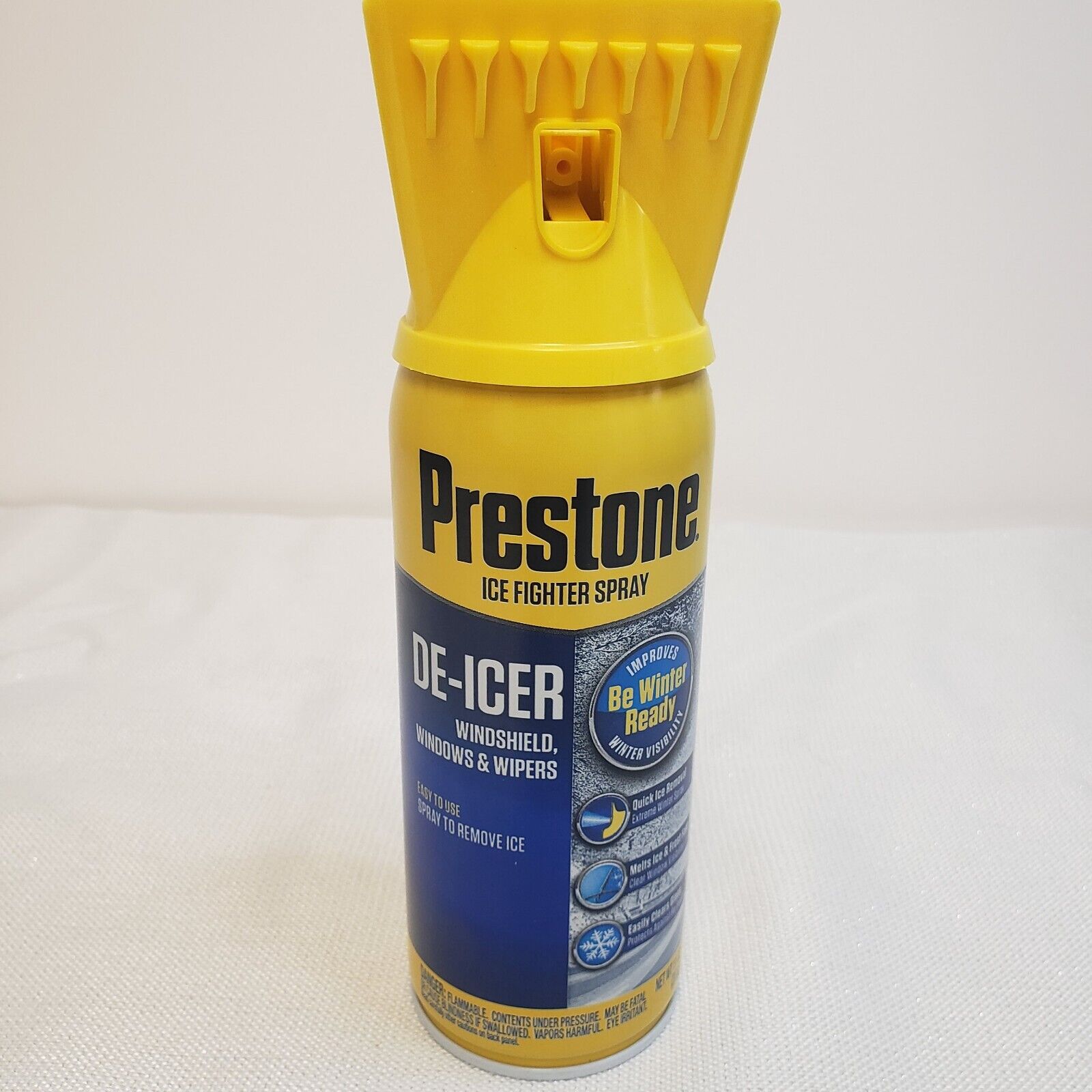 PRESTON WINDSHIELD DE-ICER FOR WINDOWS AND GLASS AND WIPERS