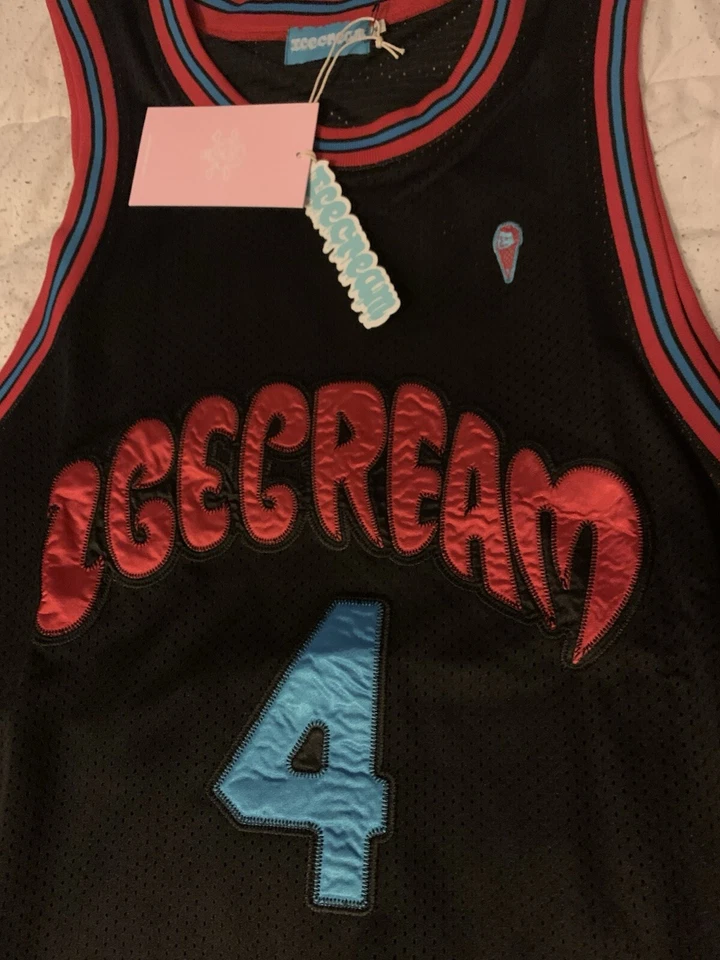 Camiseta deportiva de baloncesto Billionaire Boys Club Ice Cream XL NUEVA CON ETIQUETAS $125 Foto 2 de 4