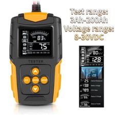 Automotive Digital Battery Tester Car 24V 12V Cranking Charging Test Analyzer