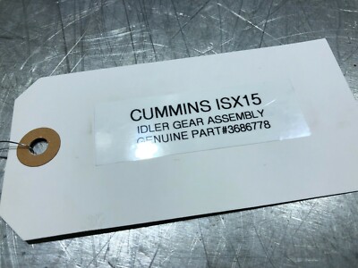 Cummins 3686778 Idler Gear ISX15 CM2250 2350 With Hub And Bolts