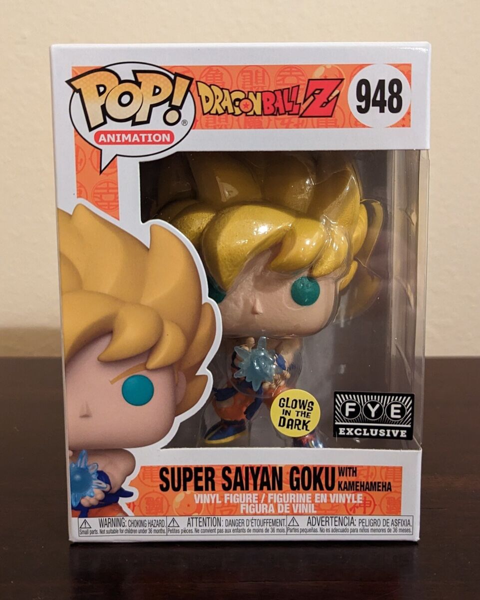 Funko Pop Dragon Ball Z - Super Saiyan Goku With Kamehameha 948 (exclusive)