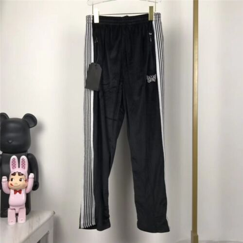 Needles Pants Rocky Pants Hip Hop Butterfly embroidery Track Sweatpants Trousers - Picture 18 of 40