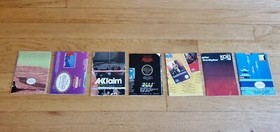 Nintendo NES Insert Promo Promotional Bubble Bobble Acclaim KOEI Game Posters