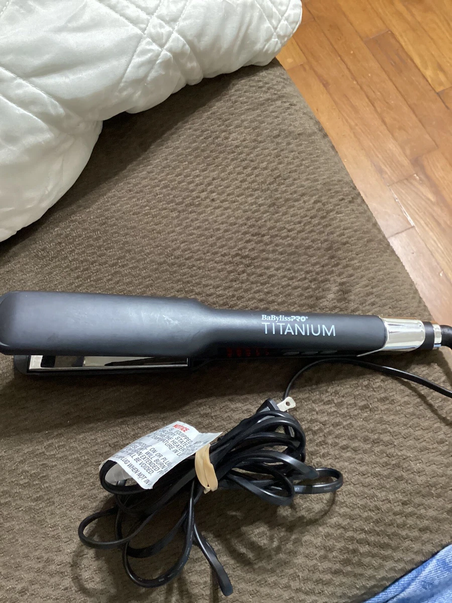 Babyliss pro 2024 titanium flat iron