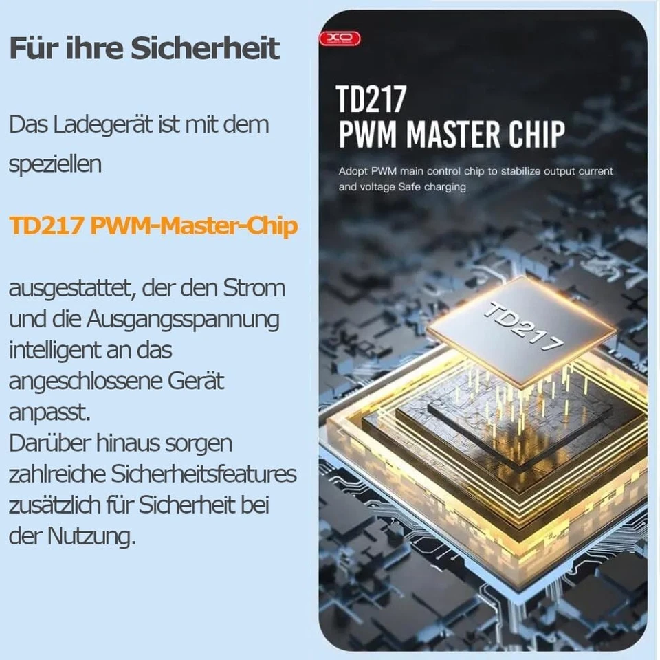 Caricatore Adattatore 2In1 USB 3.1 Tipo C Per Cubot A Presa Elettrica L97 BIANCO - Immagine 4 di 4