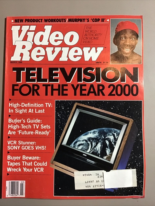 Video Review Magazine March 1988