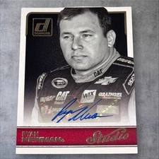 Ryan Newman 2017 DONRUSS STUDIO ST-RN NASCAR PACK PULLED autographed card