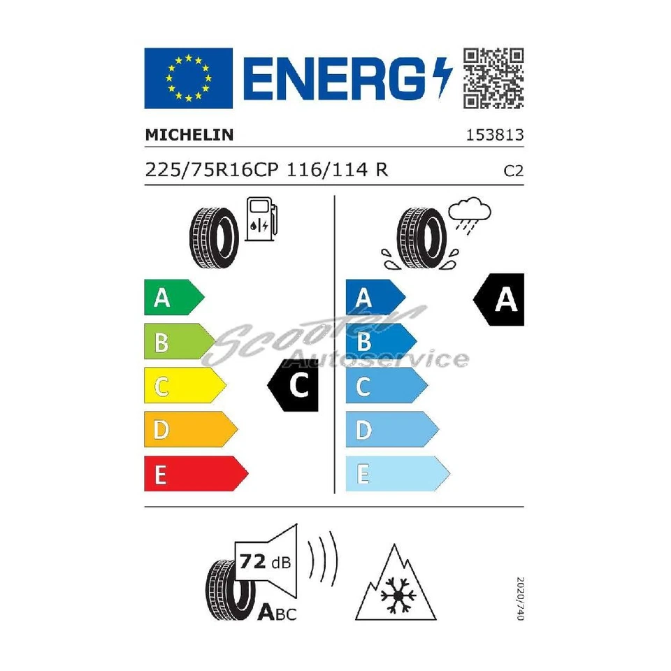 Allwetterreifen 225/75R16 116R Michelin CrossClimate Camping 3PMSF | 84123 - Bild 2 von 3
