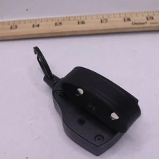 Key-Bak Locking Retractable Keychain Cord Polycarbonate Black 36" 0S48-7134