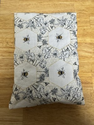 Hot Cold Rice Bag Therapy Microwavable Bees Floral